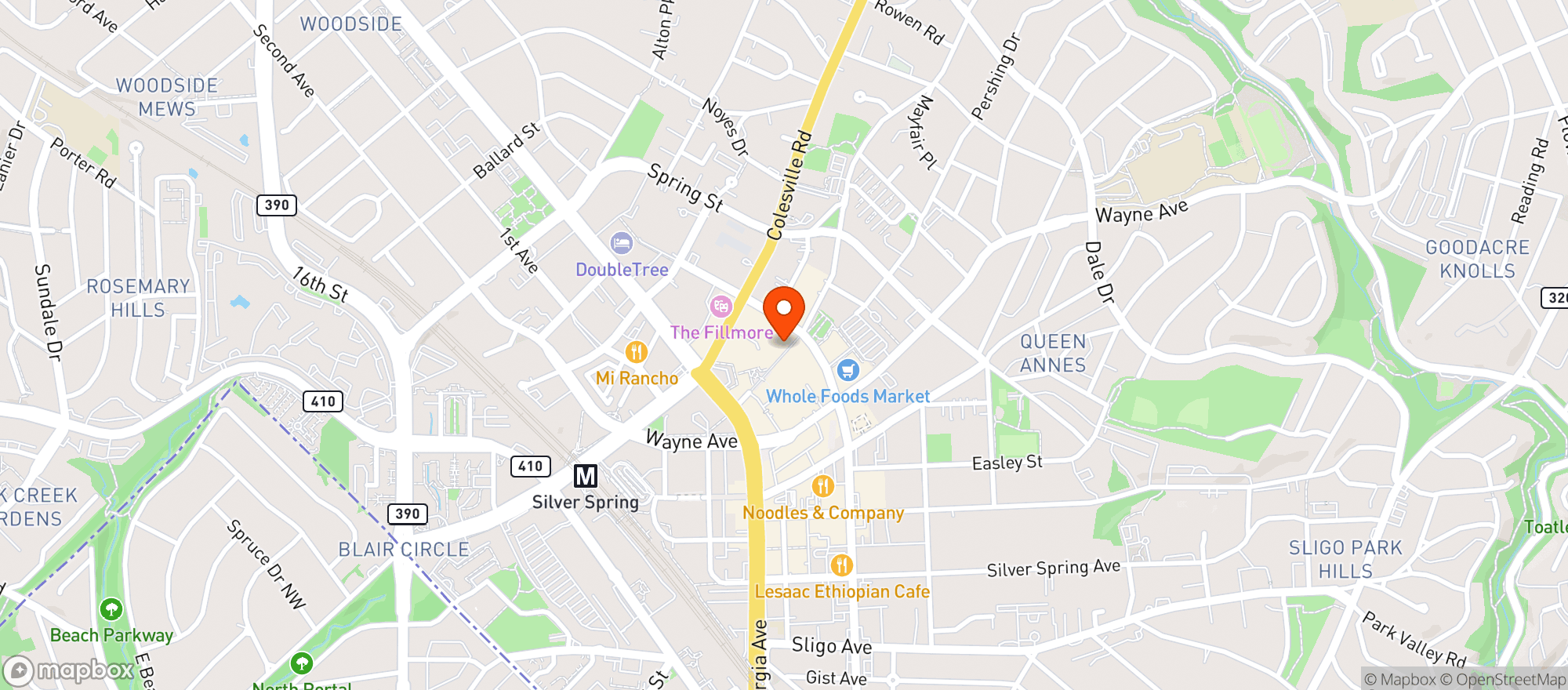 Map showing Mcgintys Public House