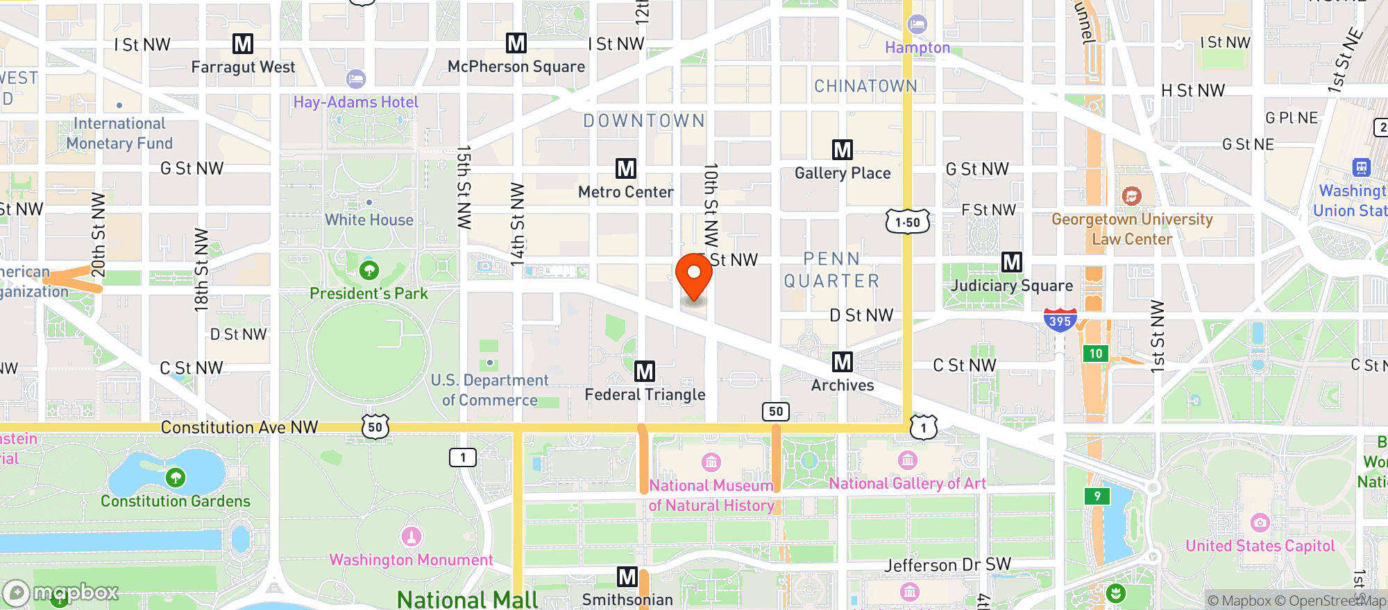 Map showing Cafe Fiorello