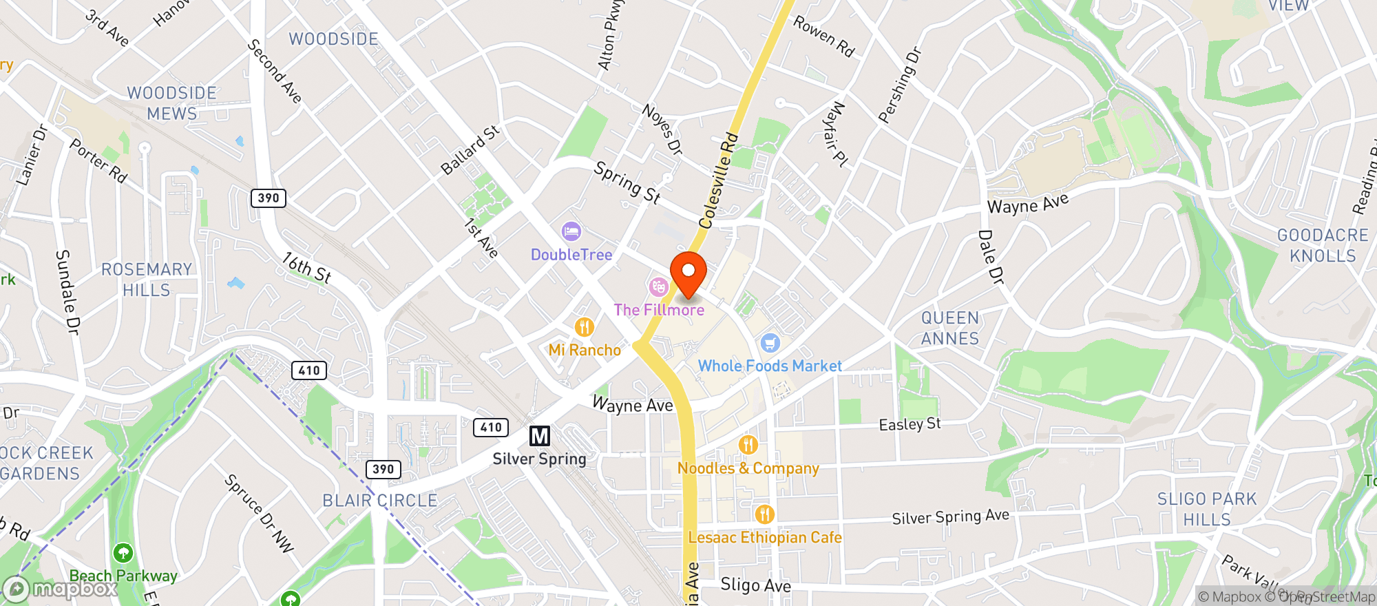 Map showing Gnc