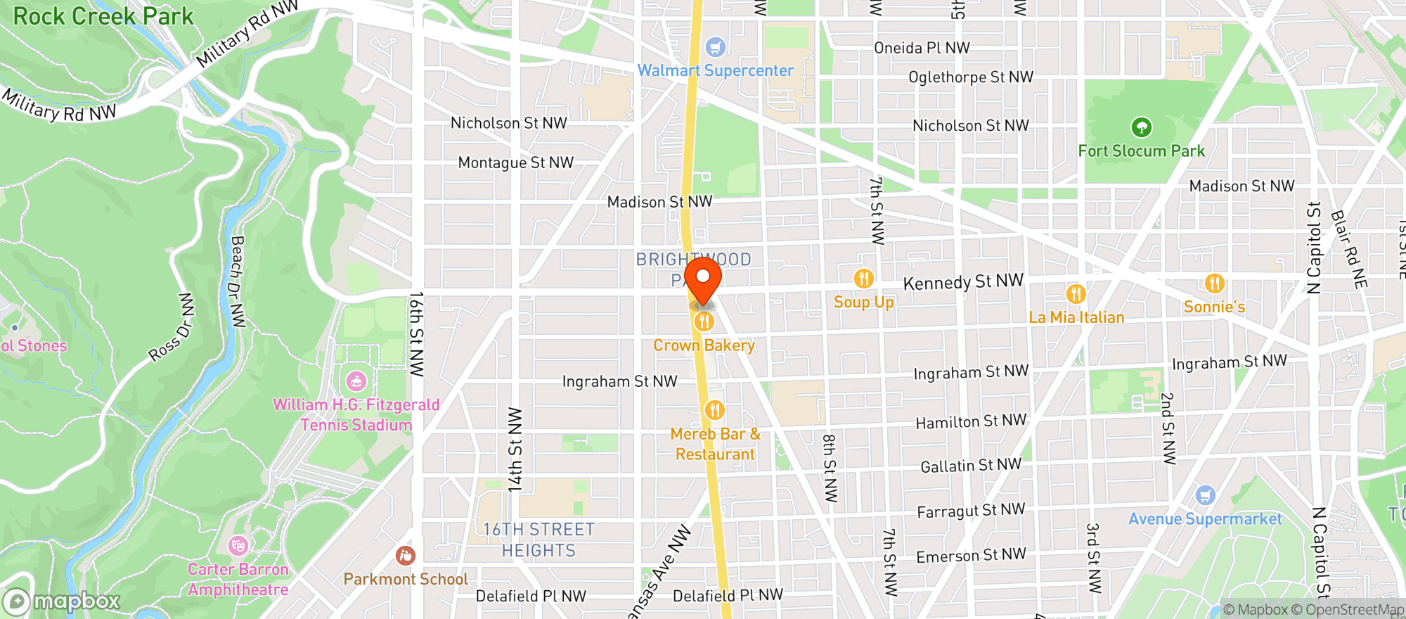 Map showing S & G Wine & Liquor