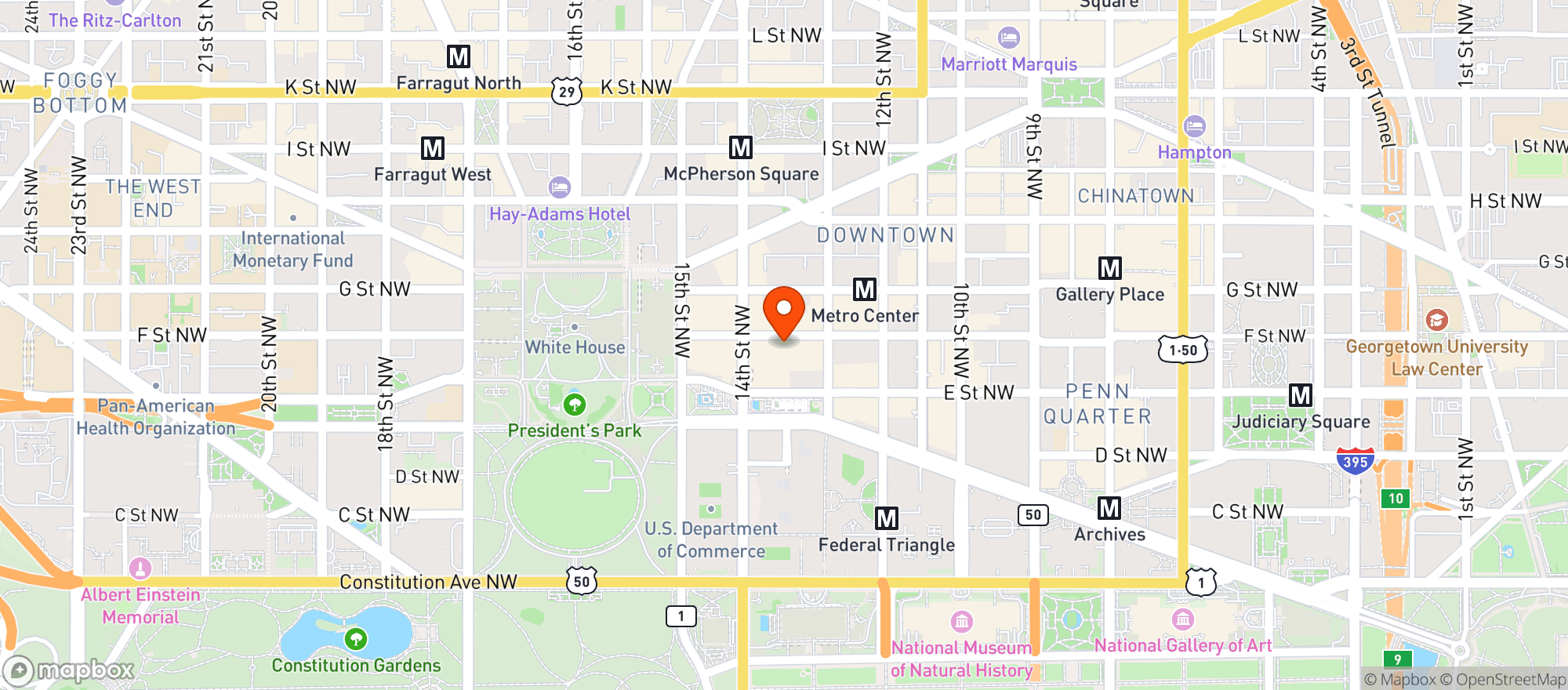 Map showing Spin