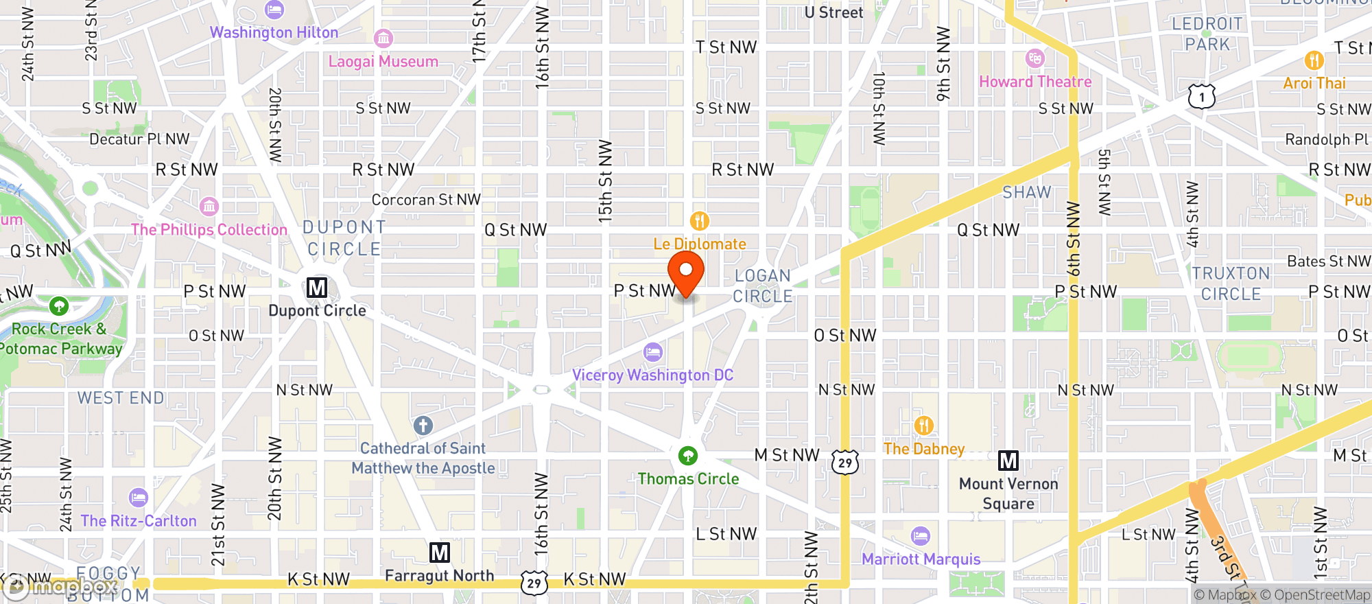 Map showing Sav On Liquors