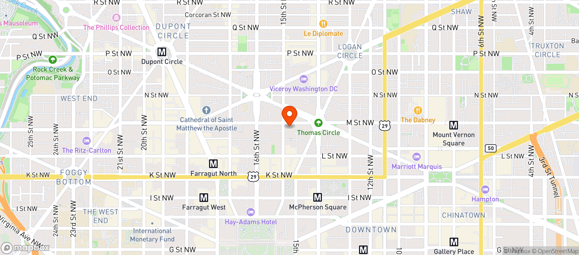 Map showing Madison #dcake