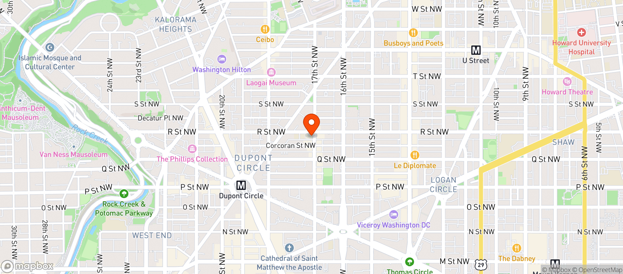 Map showing Brick Lane Restaurant
