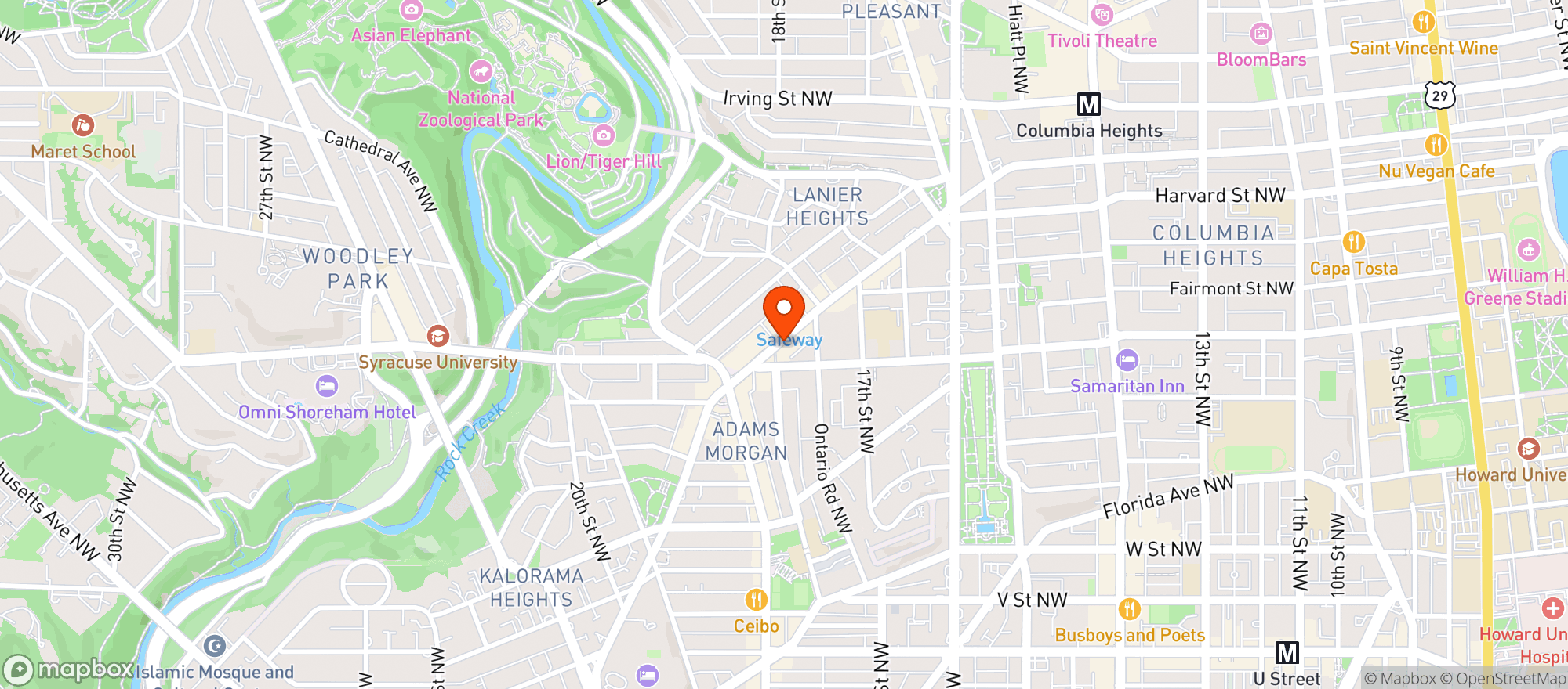 Map showing Capitol Hemp