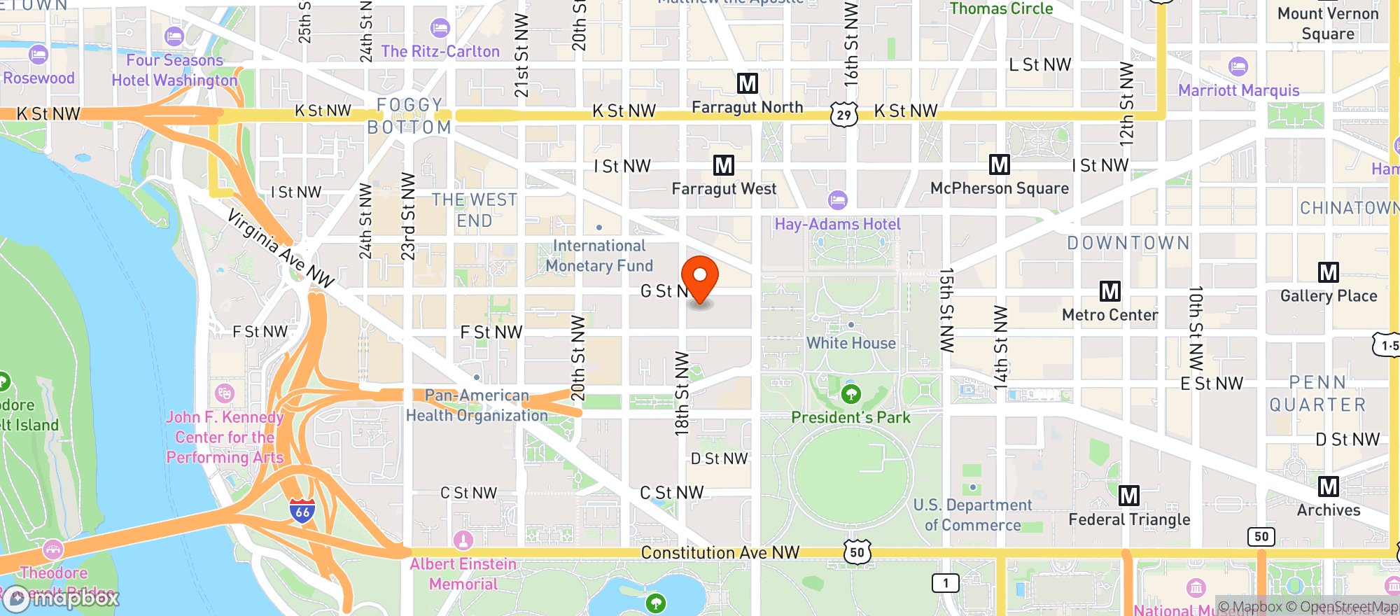 Map showing Mcreynolds Liquors