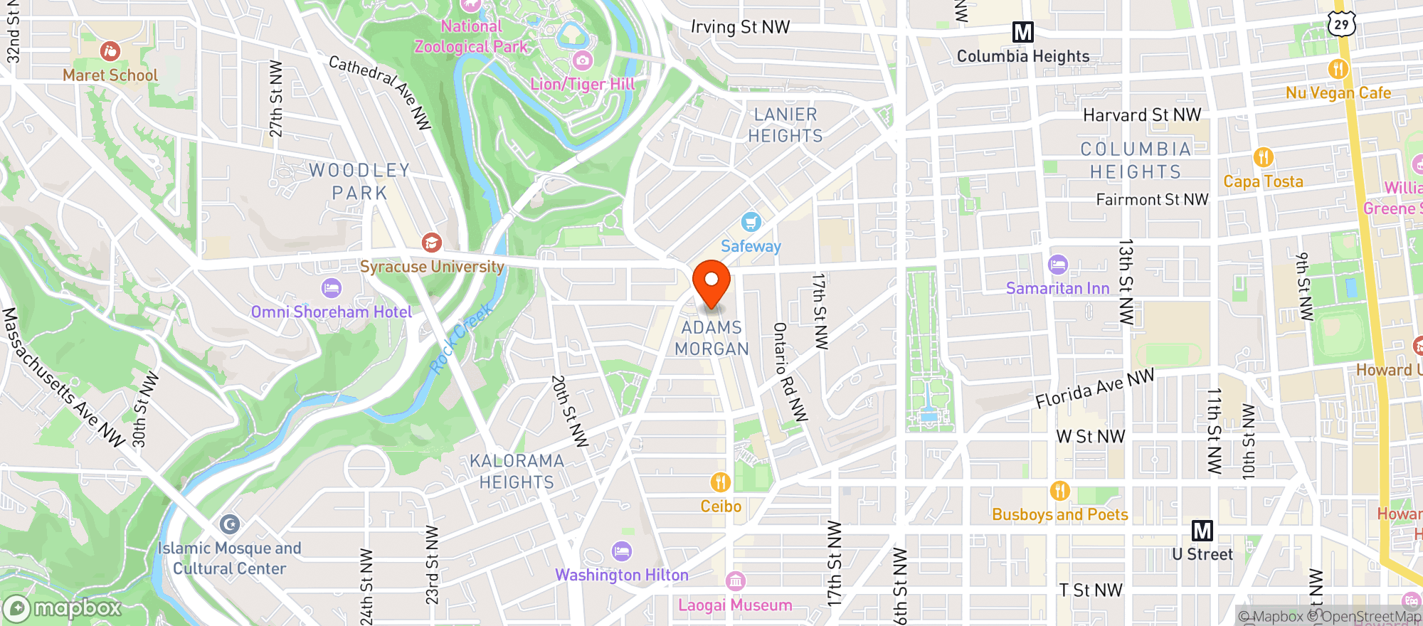 Map showing Bossa