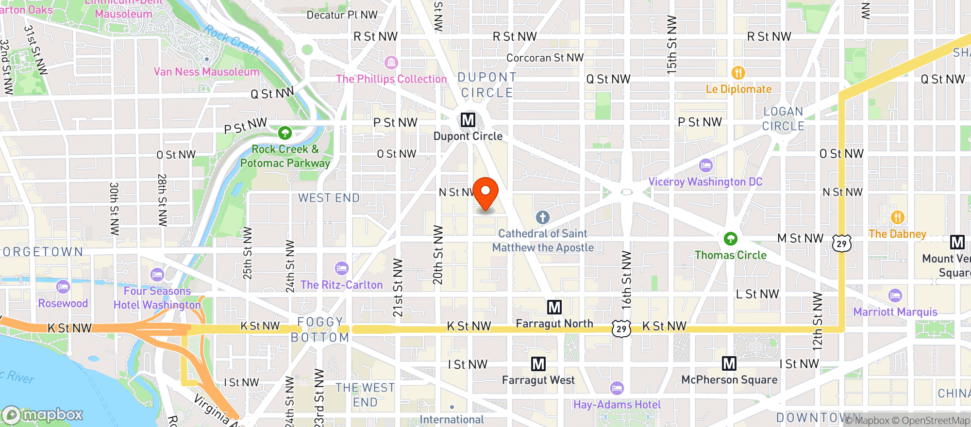 Map showing St Arnolds On Jefferson