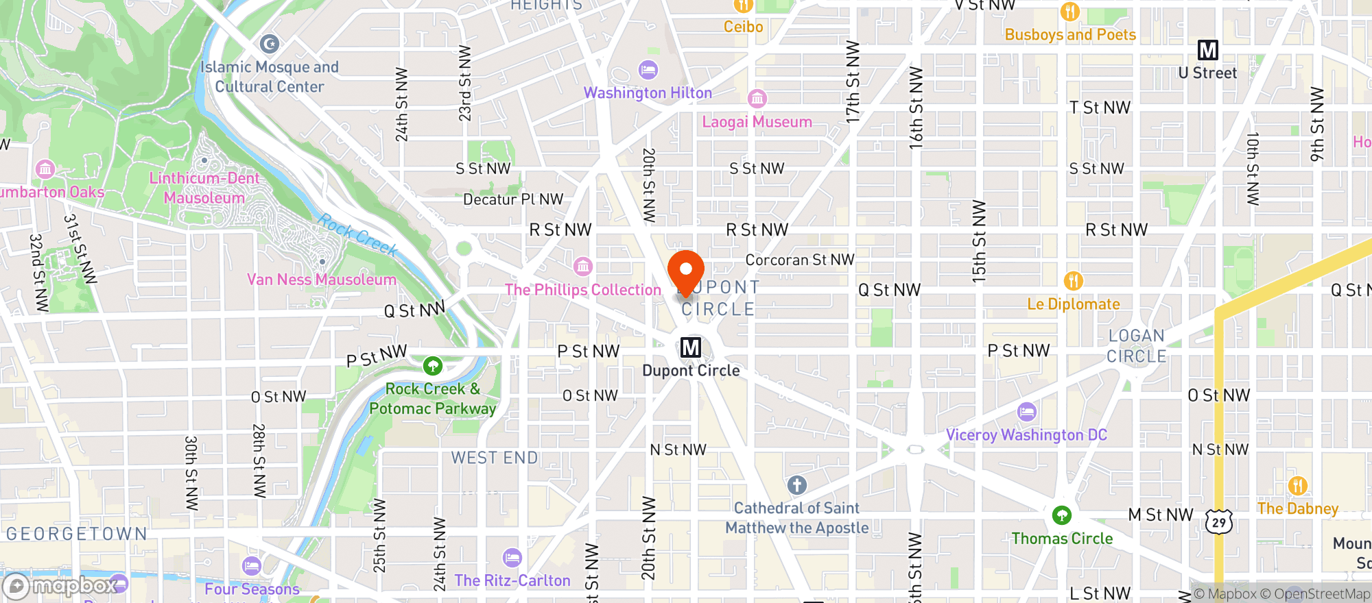 Map showing Kramer's