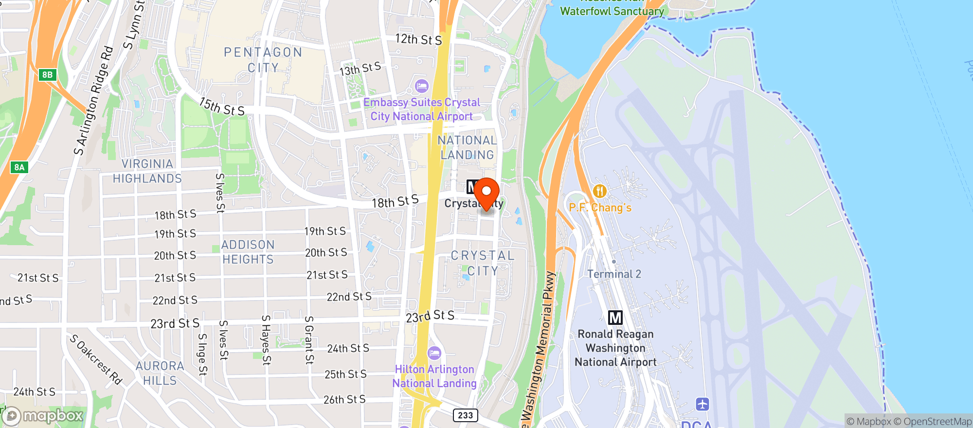 Map showing Flight Wine Shop