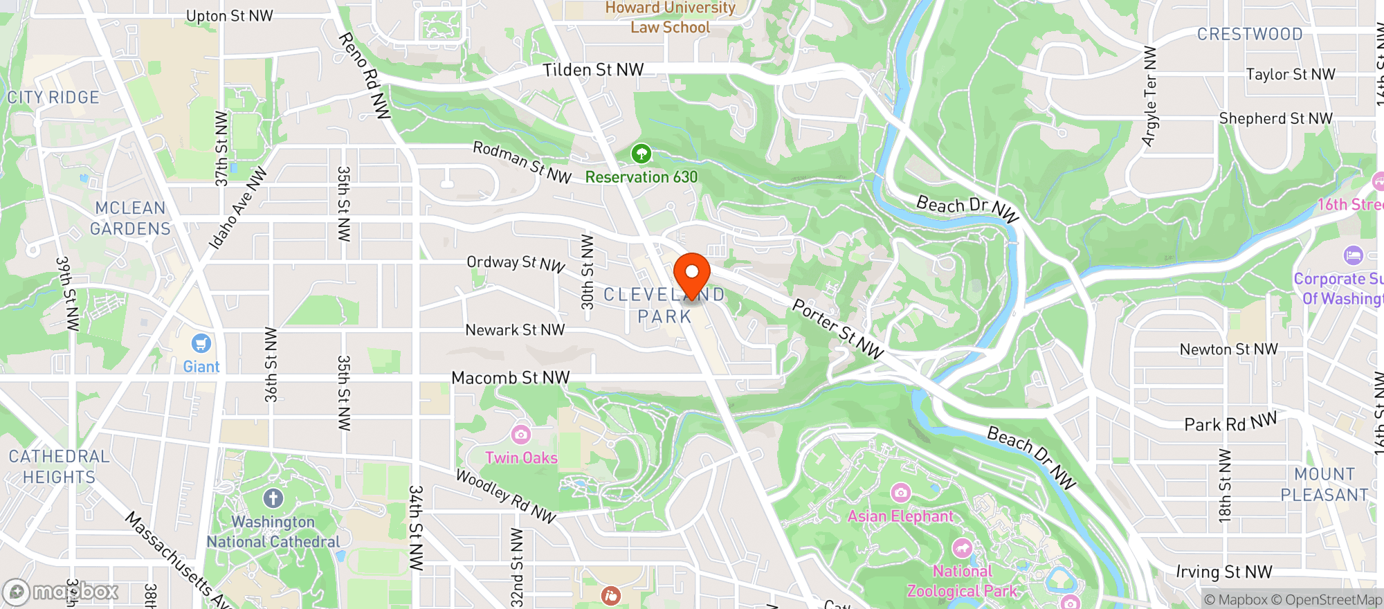 Map showing Atomic Billiards