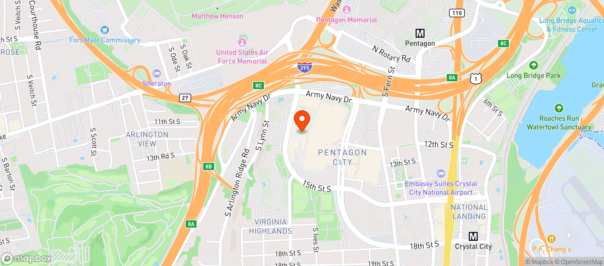 Map showing Nighthawk Brewery & Pizza