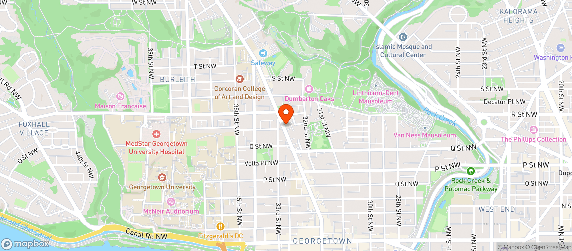 Map showing Fountain Inn