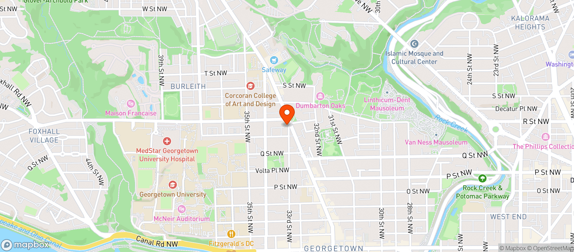Map showing The Lobby