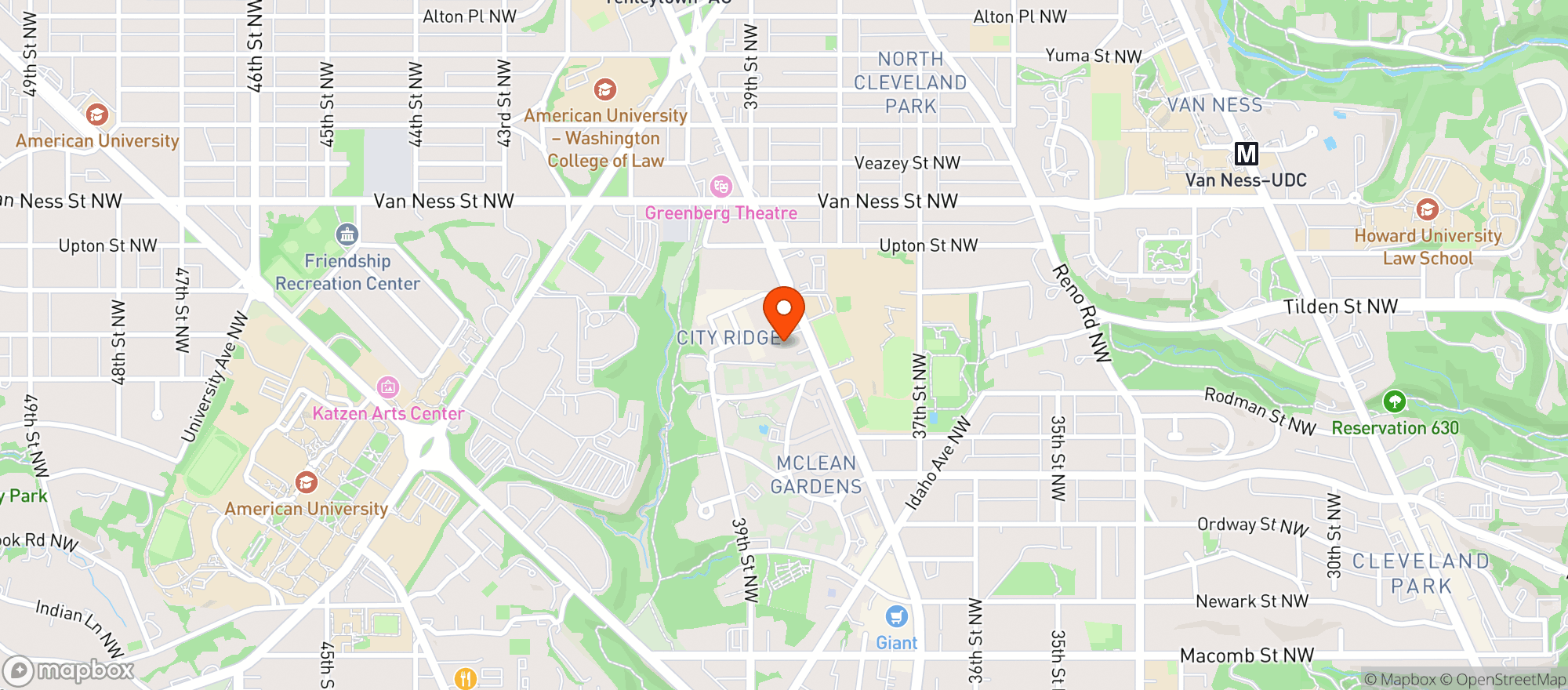 Map showing Taco Bamba
