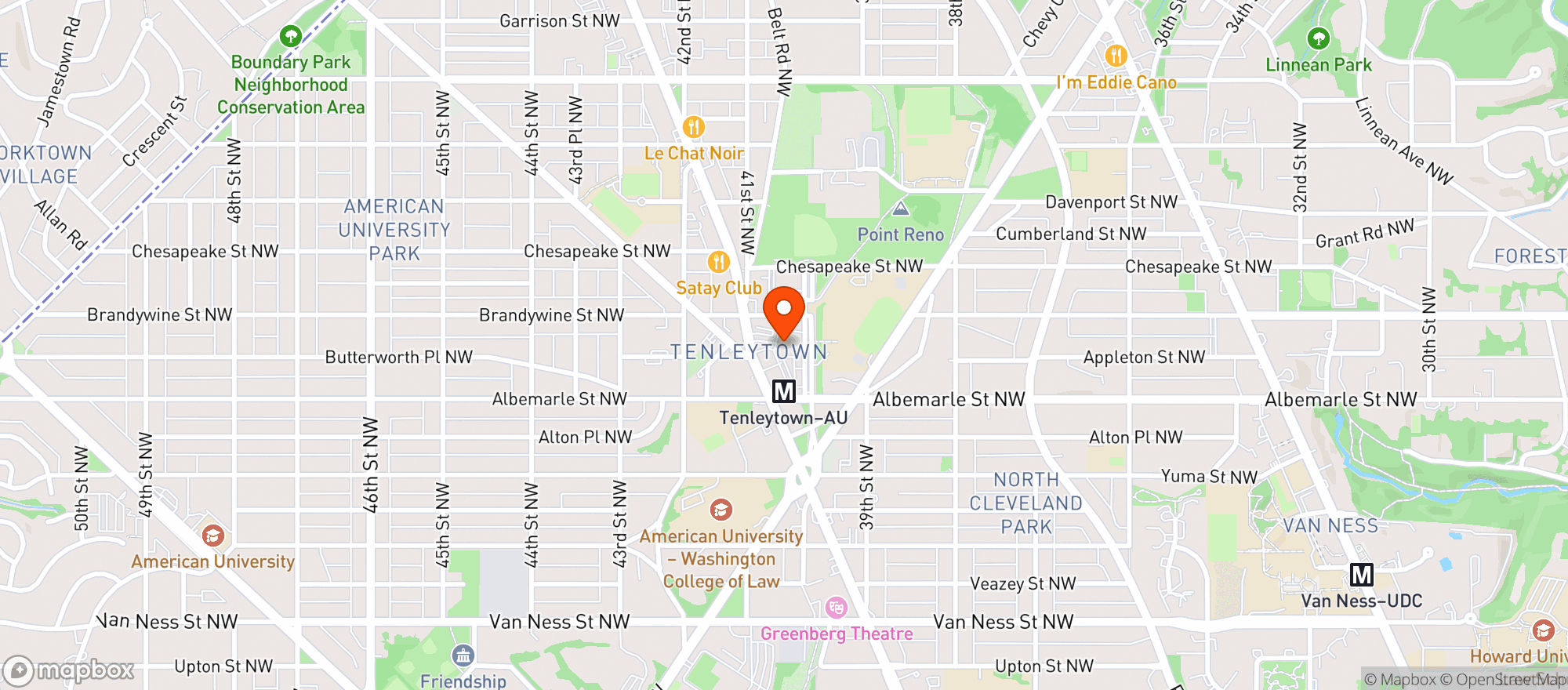 Map showing Whole Foods Market