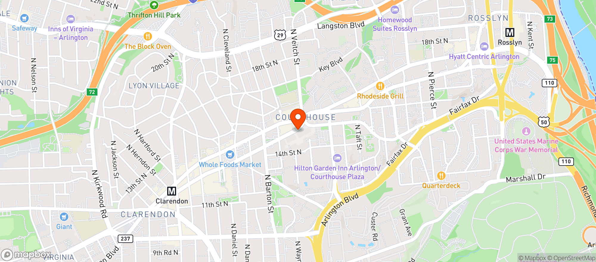 Map showing Chelsea Market & Deli