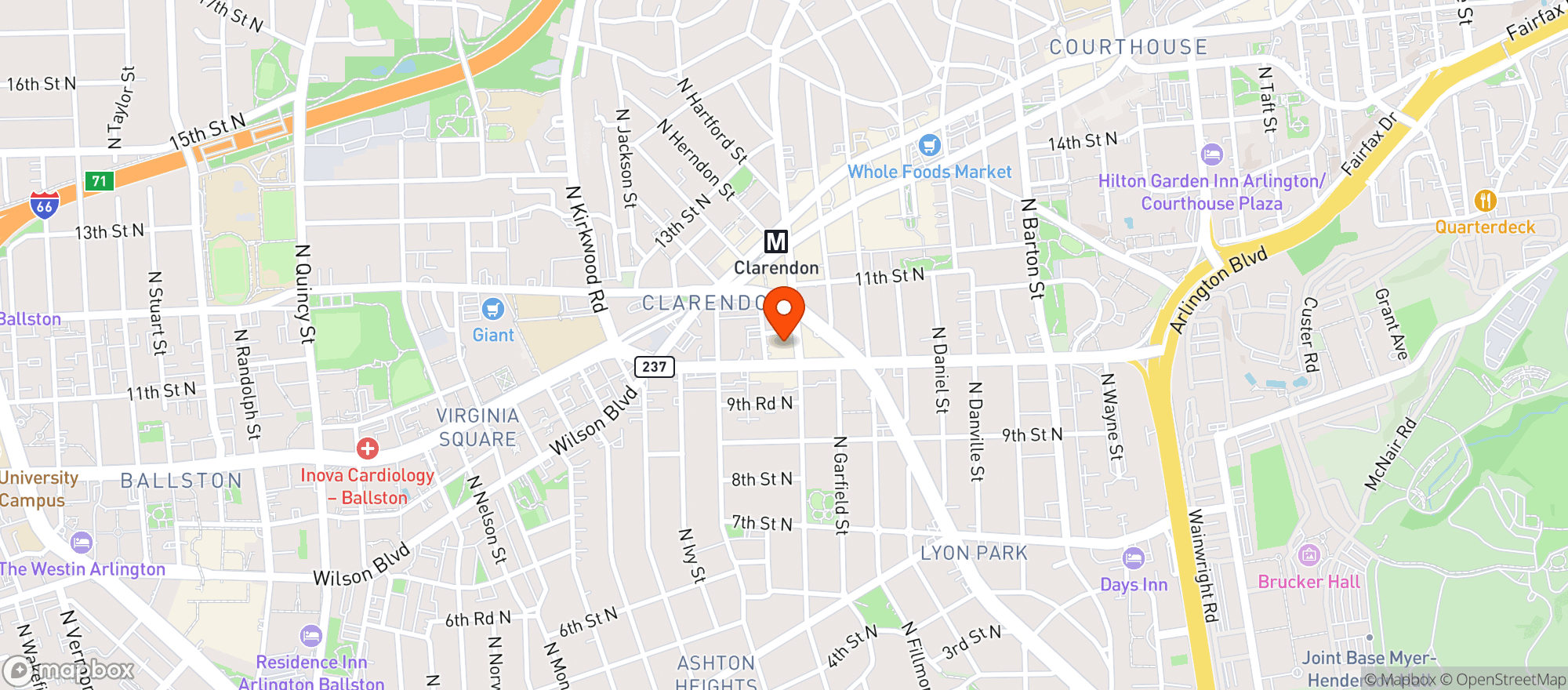 Map showing The Phoenix Condominiums