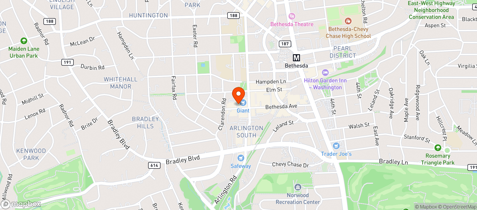 Map showing Delhi Spice