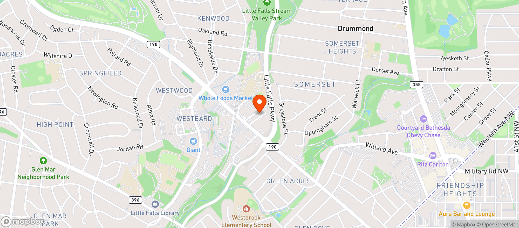 Map showing Ridgewells Inc.
