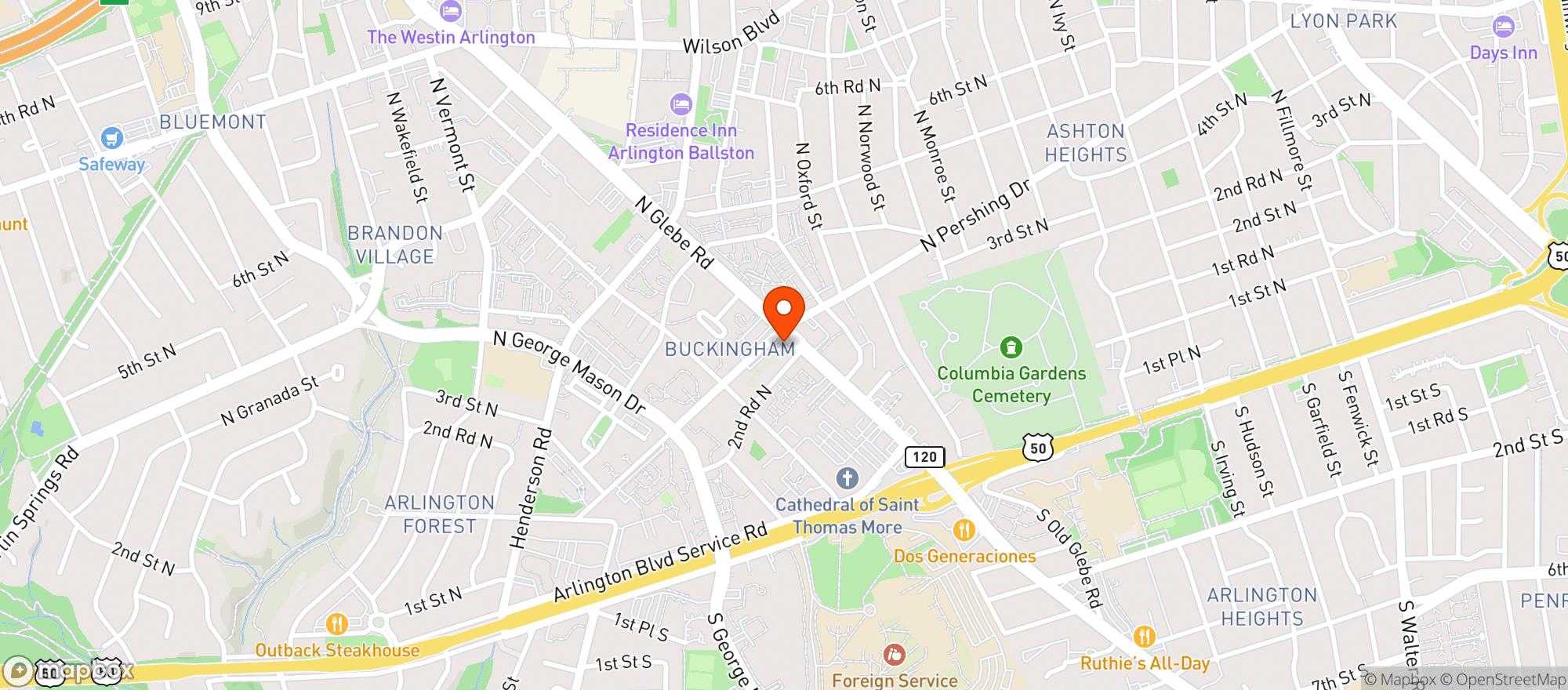 Map showing Cvs Pharmacy #1884