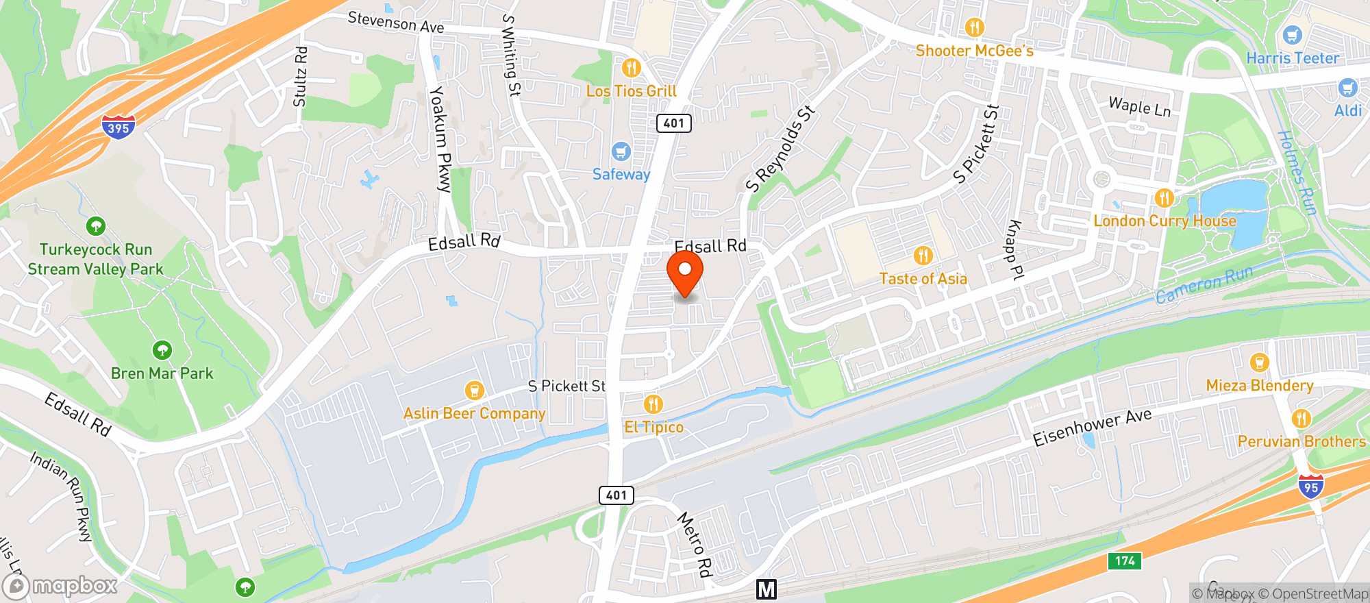 Map showing Hemen Lounge