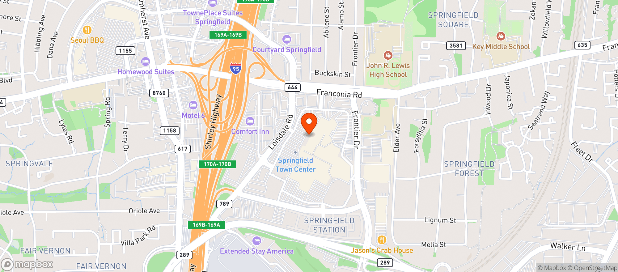 Map showing Maggie Mcflys