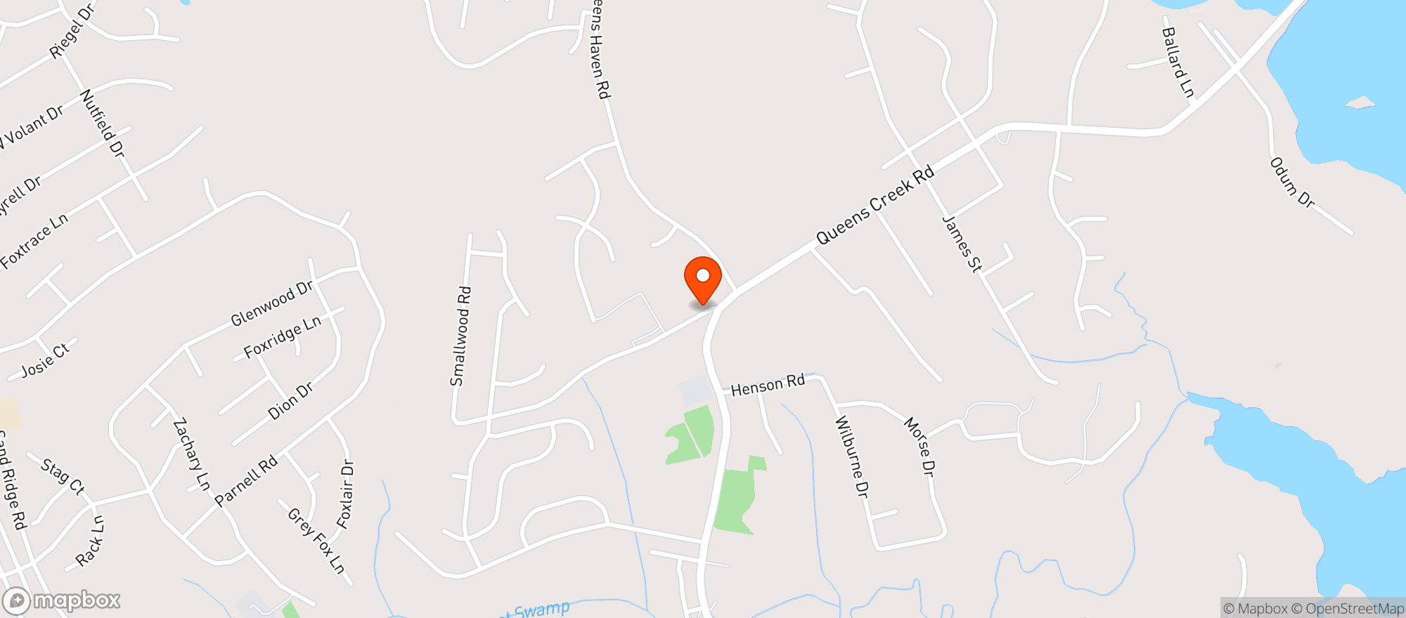 Map showing Marathon (Minuteman Food Mart 44)