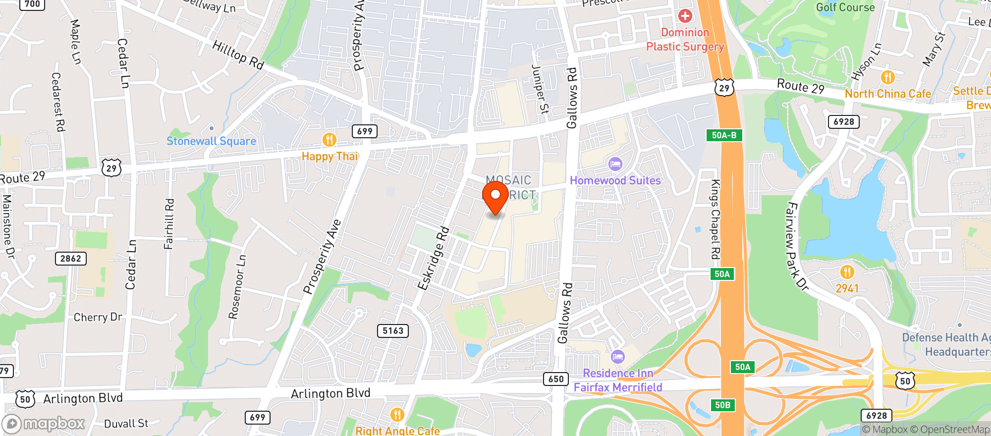 Map showing Bartaco