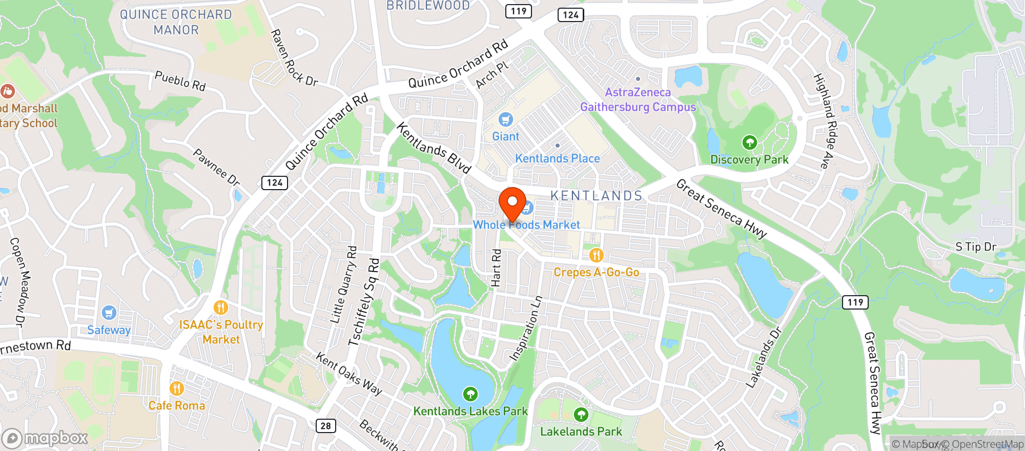 Map showing Main Street Beer & Wine