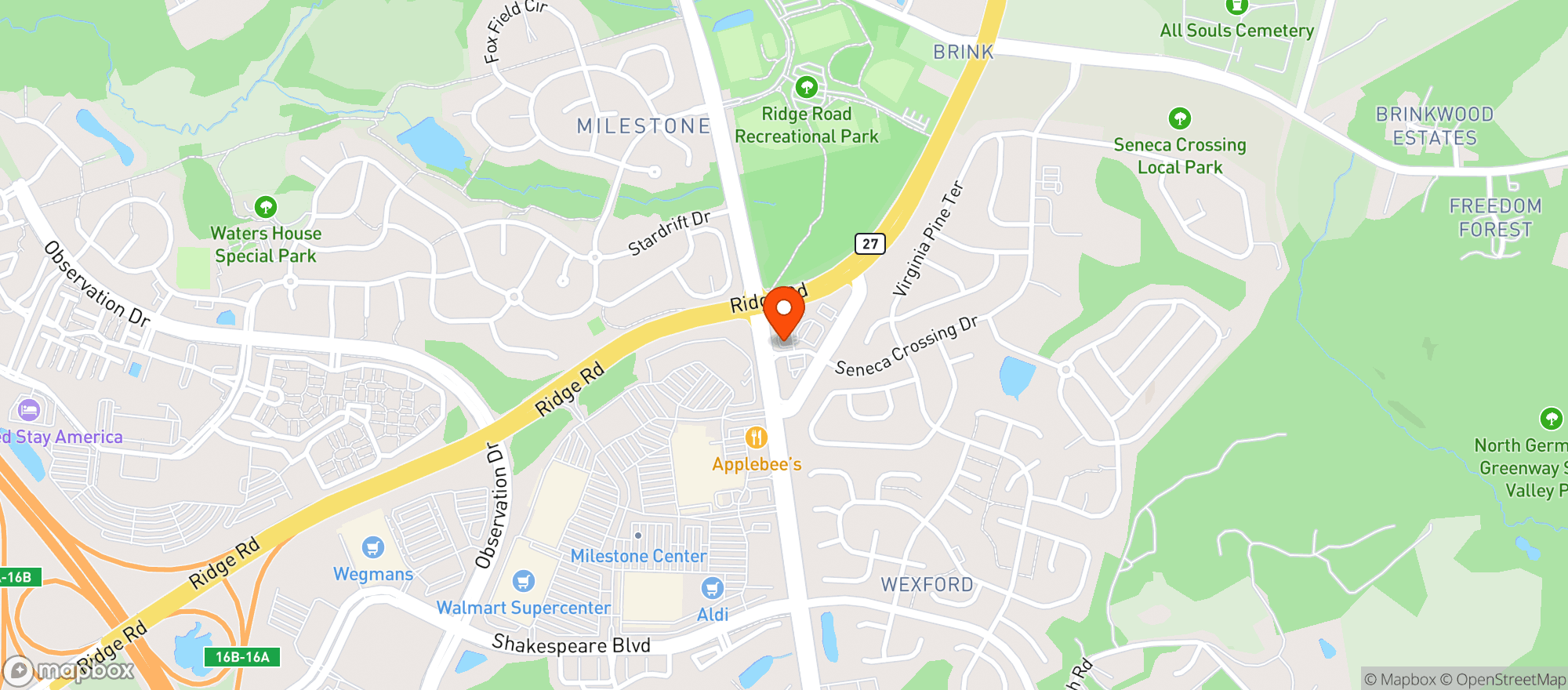 Map showing Quick Stop Beer And Wine