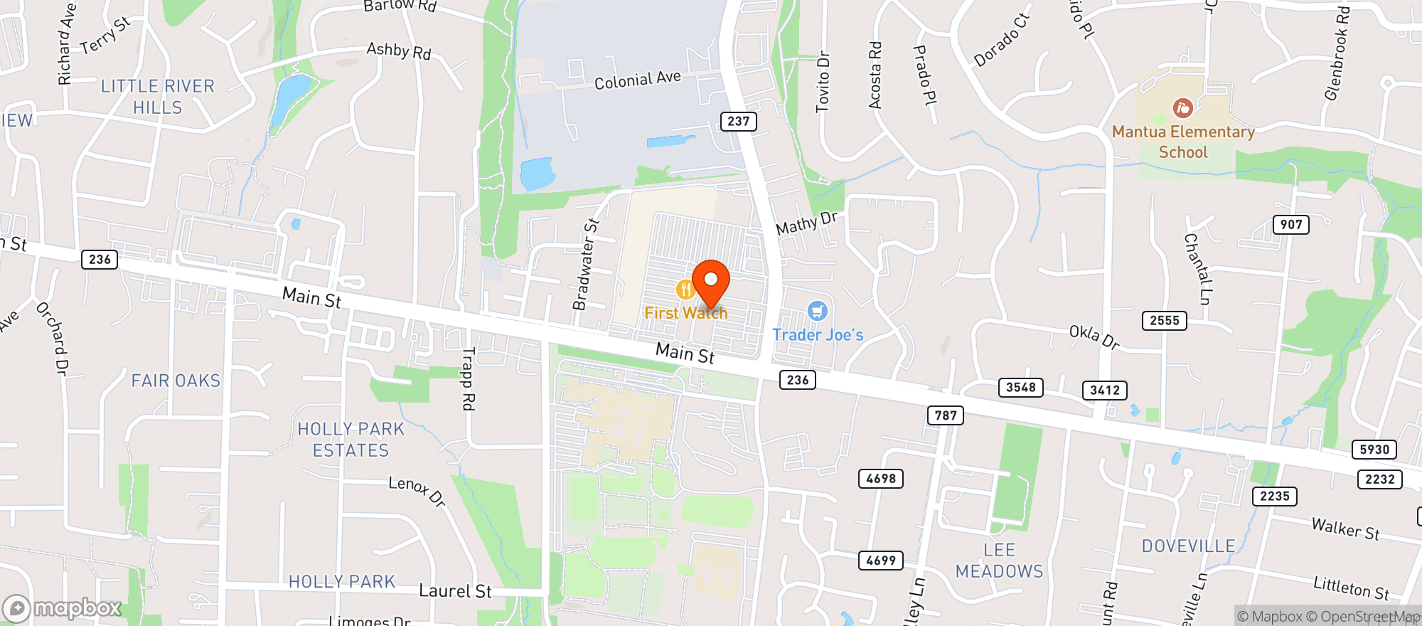 Map showing Gnc