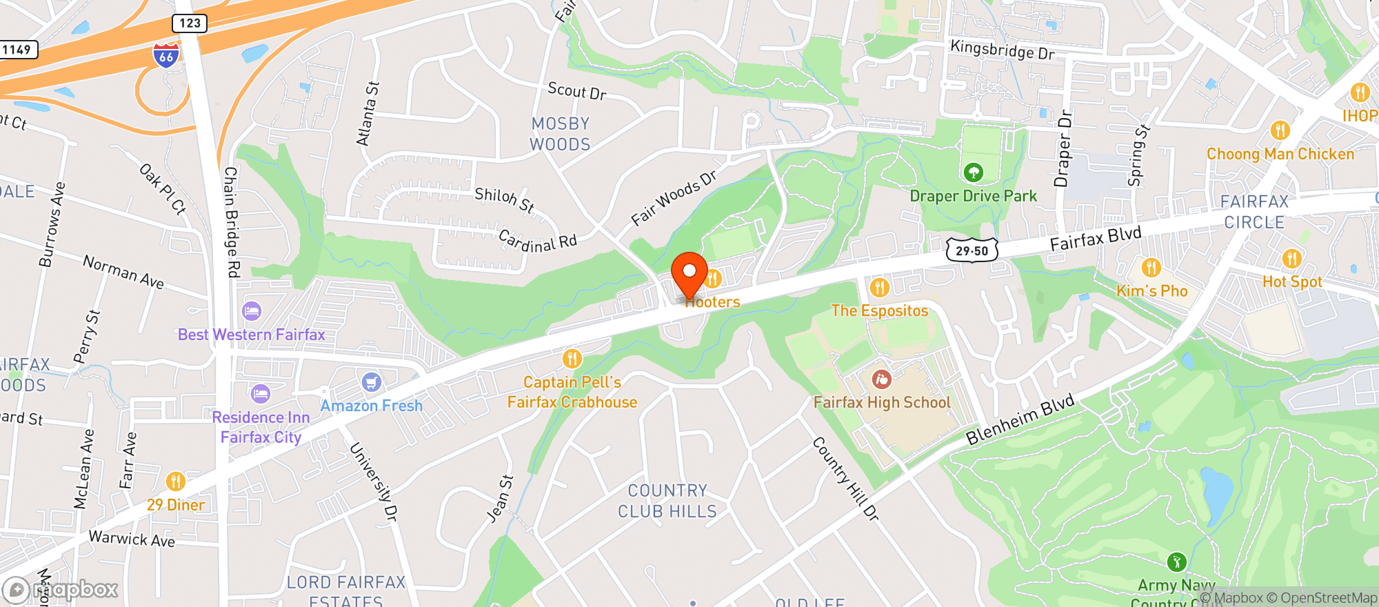 Map showing Cvs Pharmacy