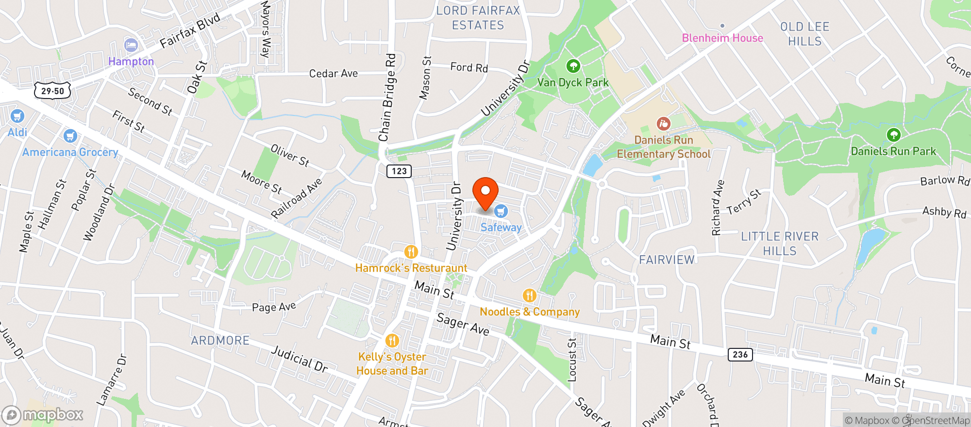 Map showing Chubby Squirrel Brewing Company