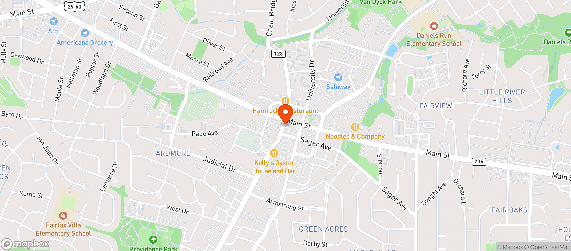 Map showing High Side