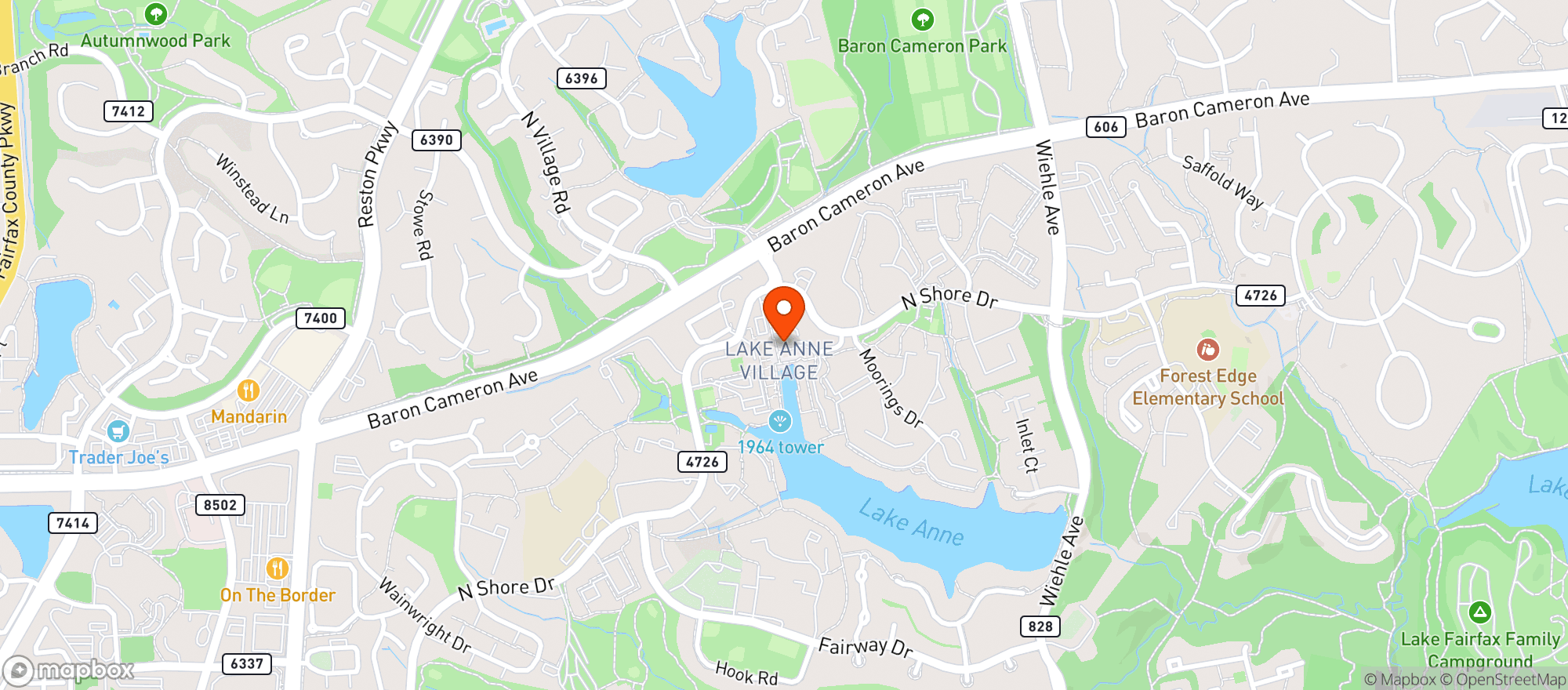 Map showing Kalypso s Sports Tavern