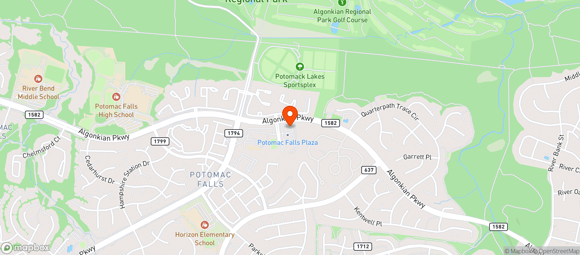 Map showing 7-eleven
