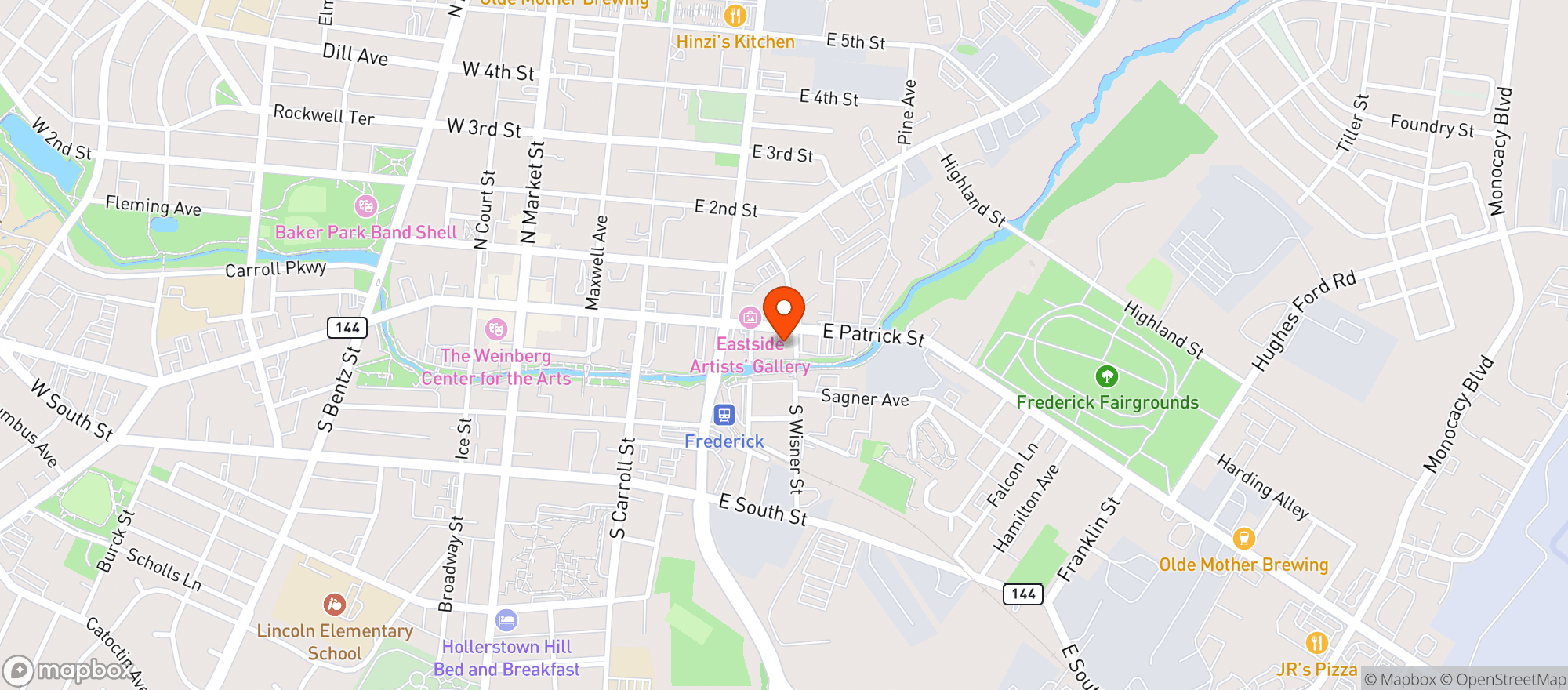 Map showing Union Mills Public House