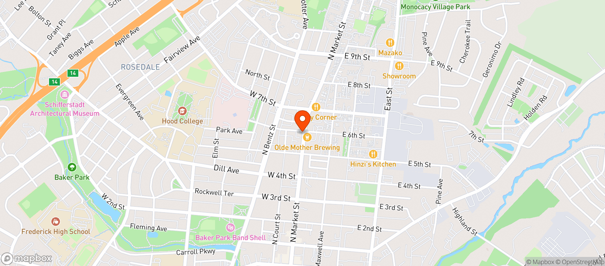 Map showing Spacie Gracie