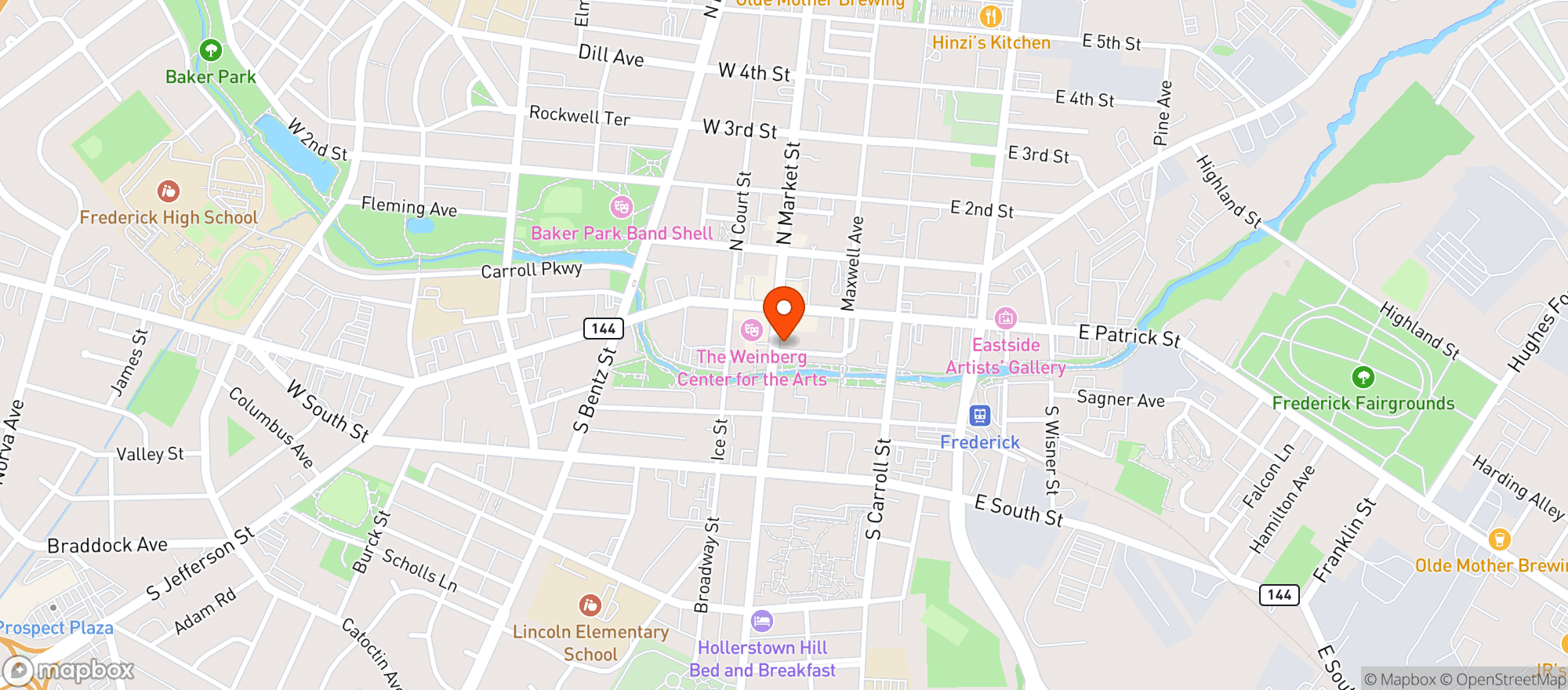 Map showing Wags