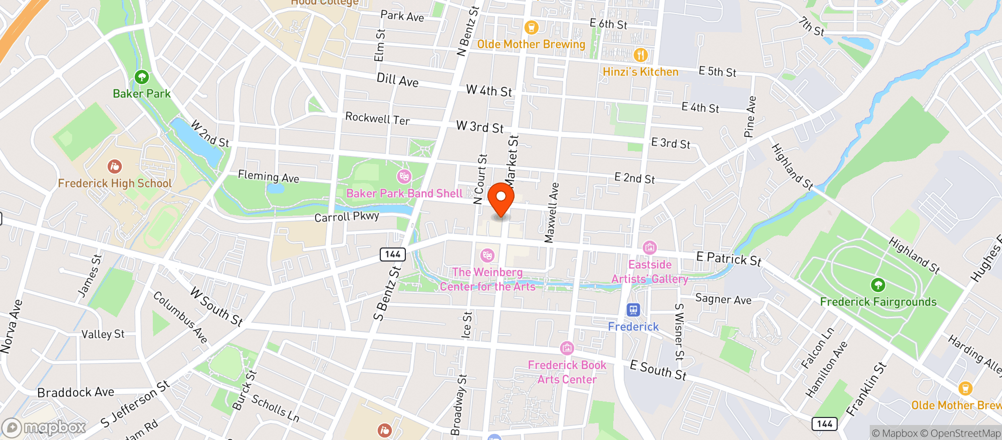 Map showing Perfect Truffle