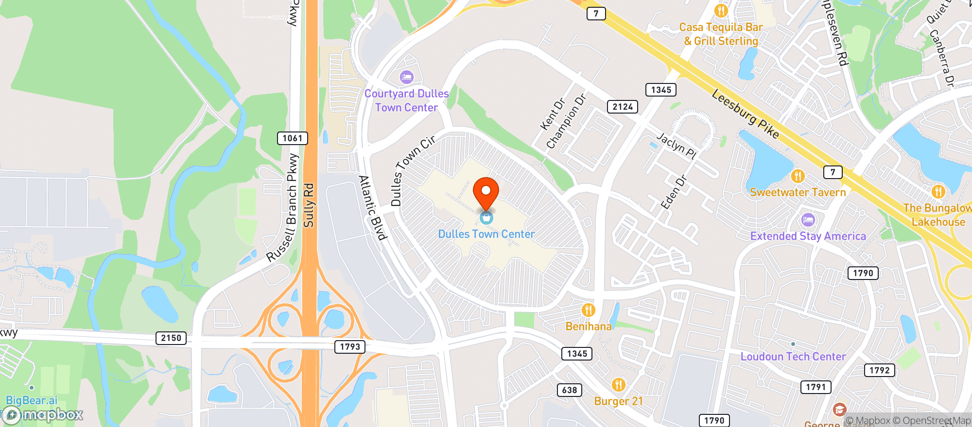 Map showing Gnc