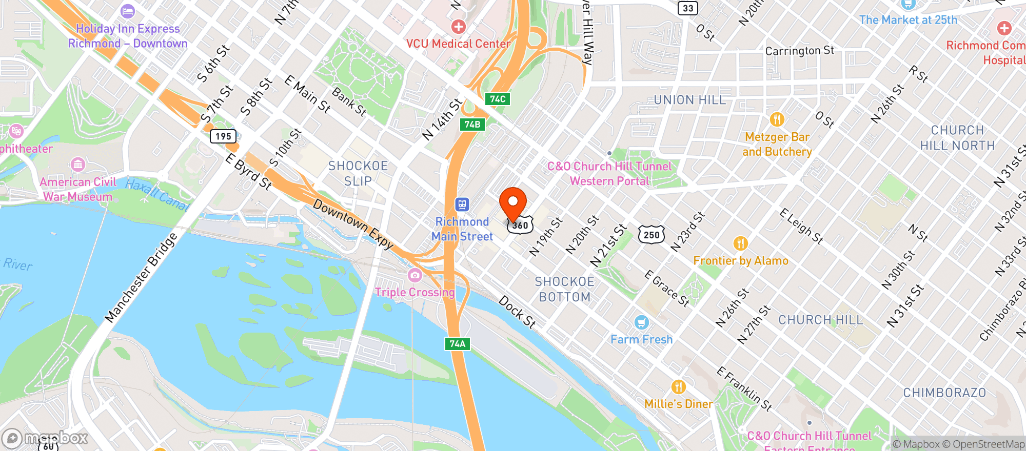 Map showing Mccormicks Irish Pub