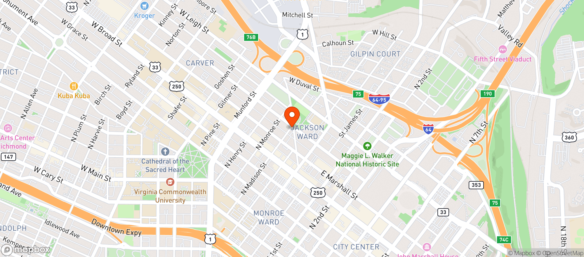 Map showing Gwar Bar
