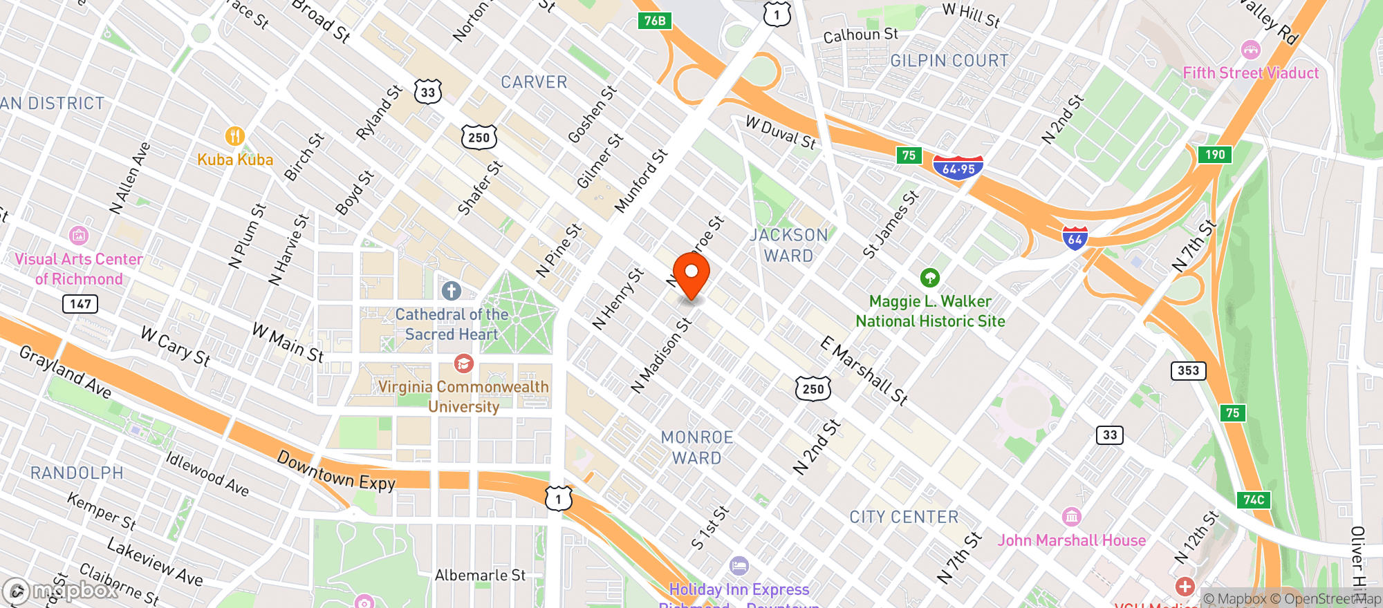 Map showing Common House #2