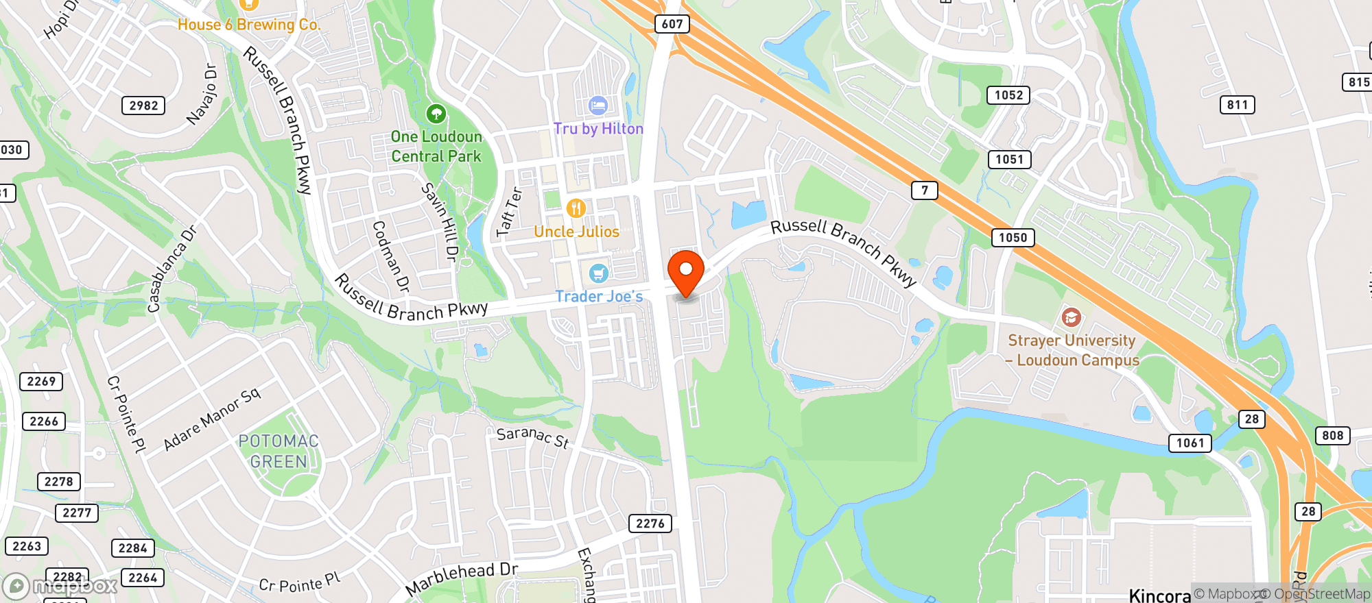 Map showing Cvs Pharmacy