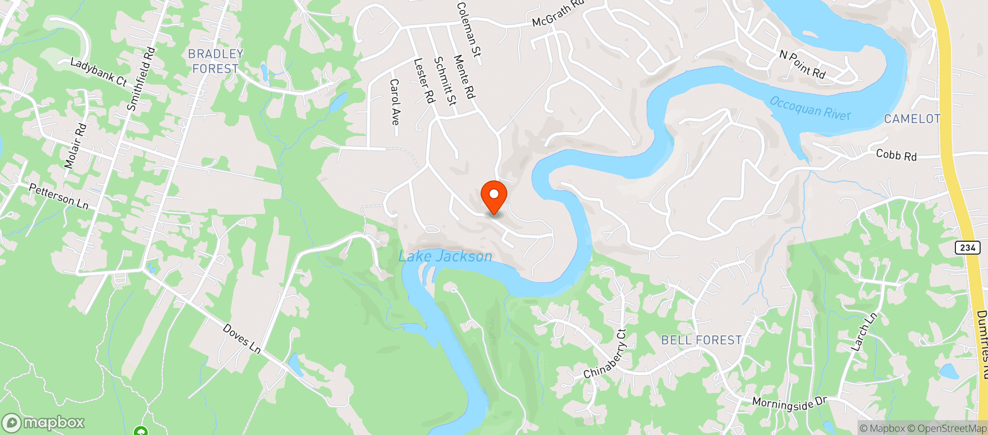 Map showing Vaping Delights