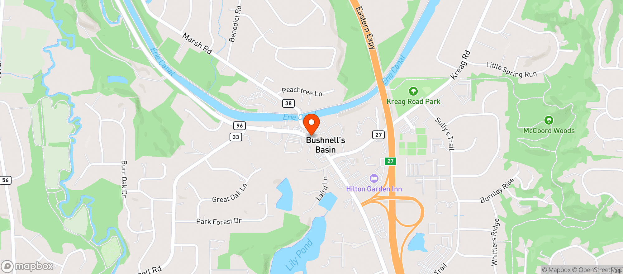 Map showing Steamers