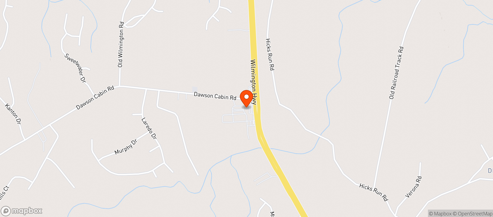Map showing Circle K #2709205
