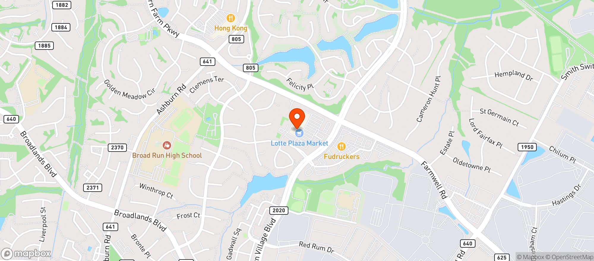 Map showing Cvs Pharmacy #2111